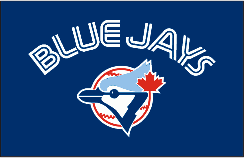 Toronto Blue Jays 1982-1996 Batting Practice Logo iron on paper